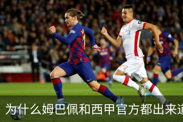 为什么姆巴佩和西甲官方都出来道歉了，是因为央视做出决定后，西甲联盟主席给央视发了函，进行了道歉